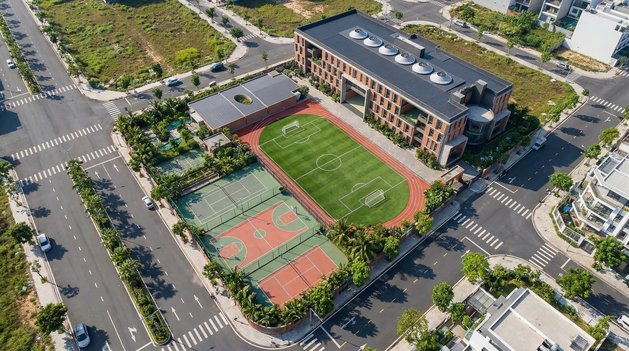 Ananya School: Exterior visualization cover