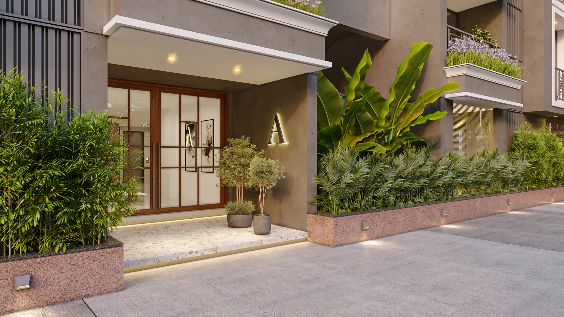 Palm Glory 4: Exterior visualization cover