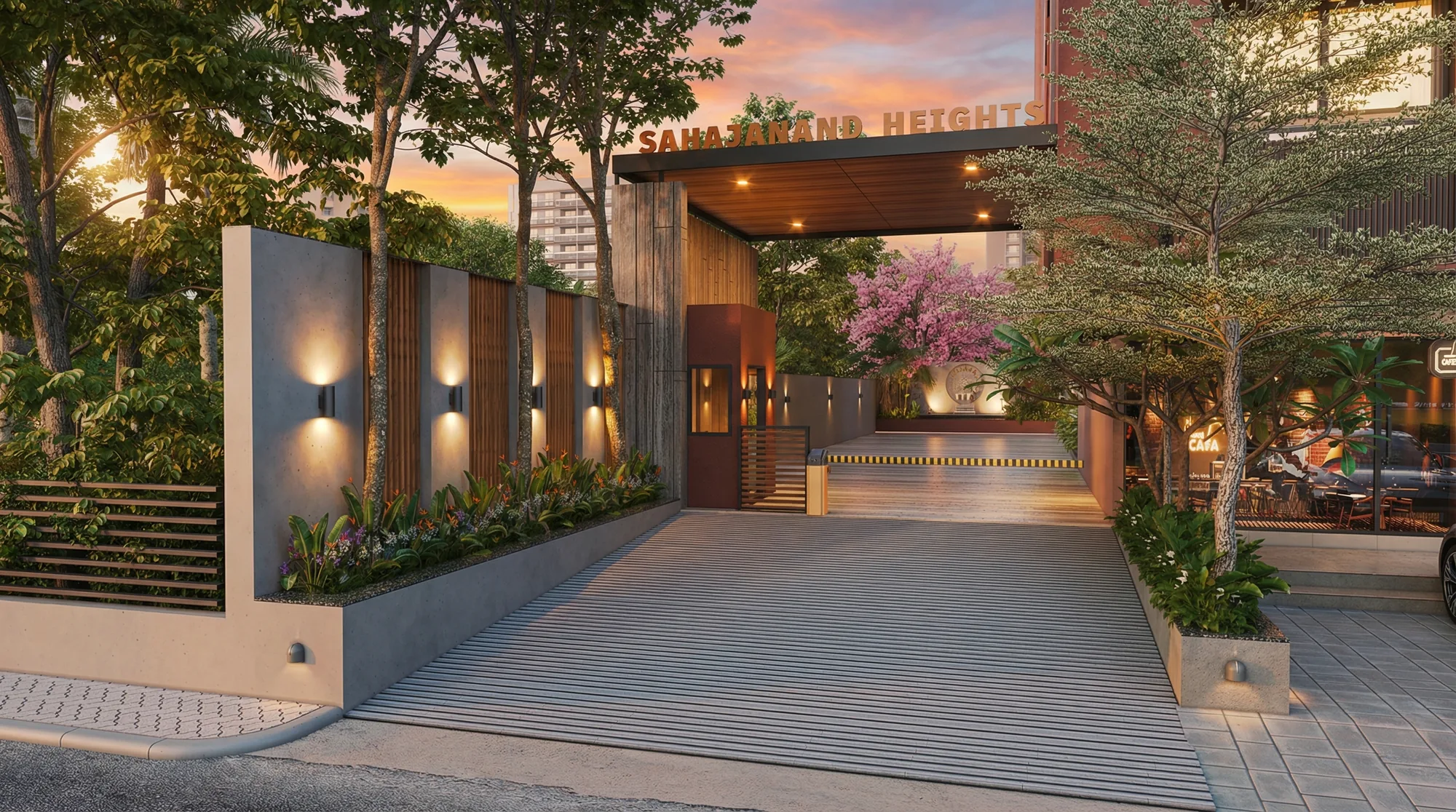 Sahajanand: Exterior visualization cover