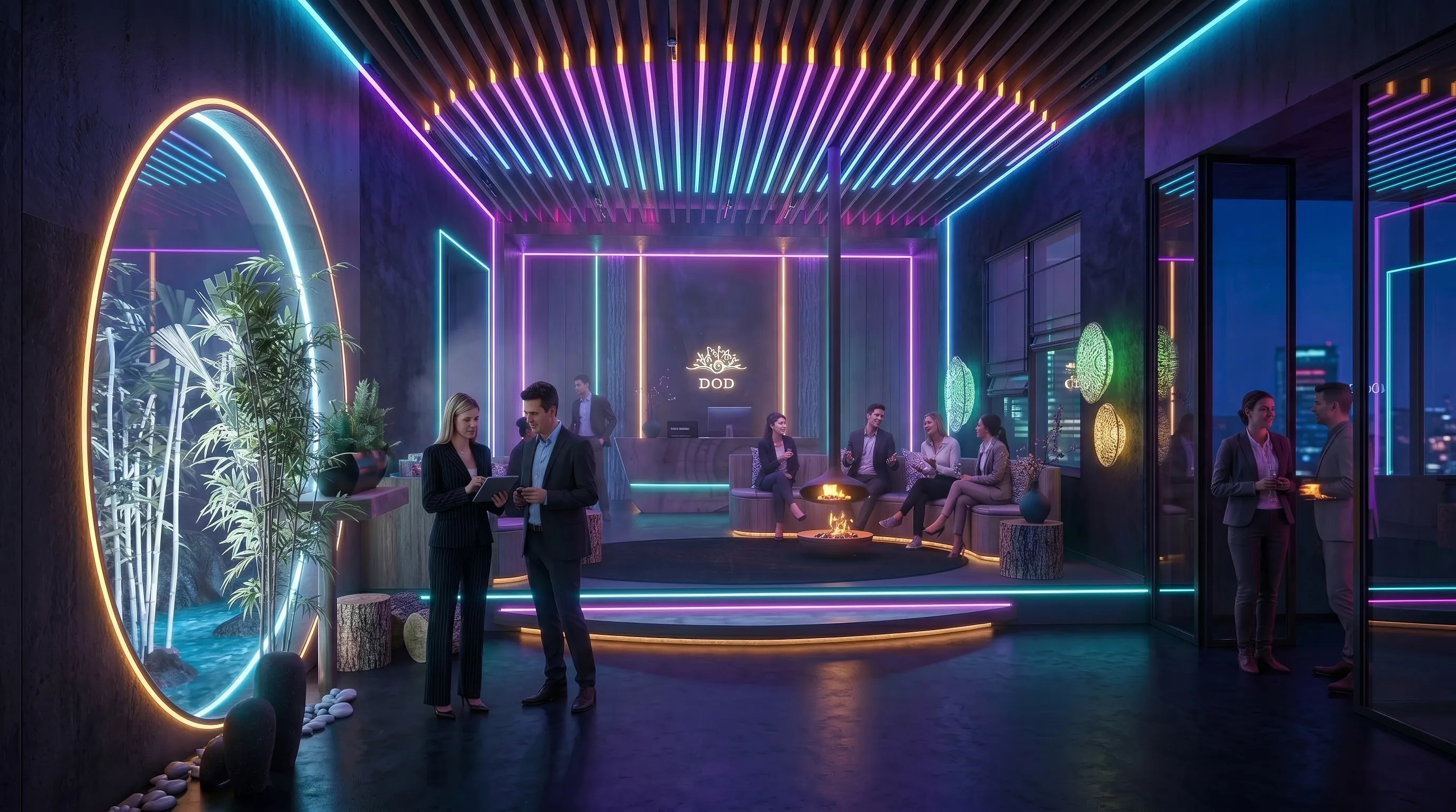 DOD Cafe: Interior visualization cover
